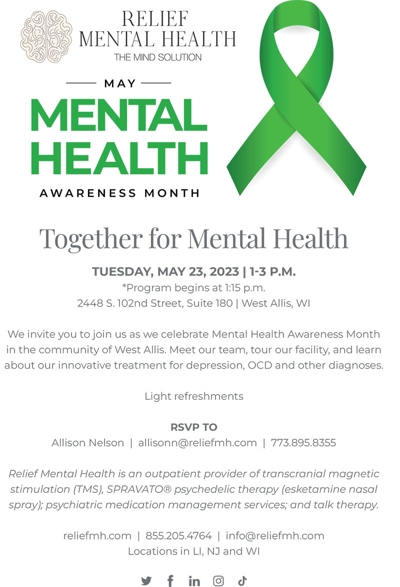 RMH Mental Health Awareness Month 2023 event